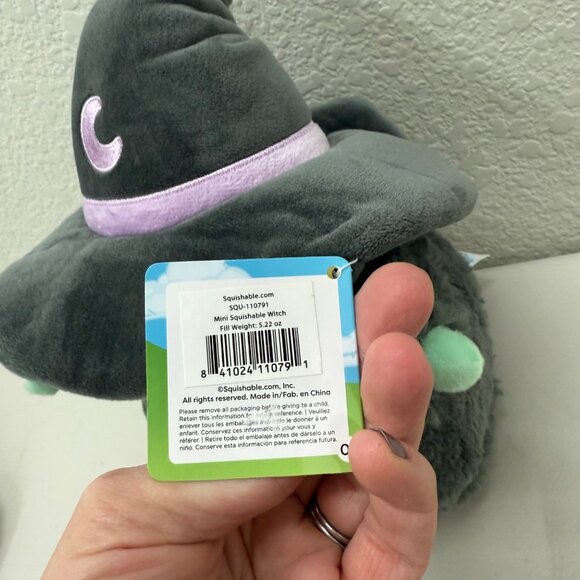 Squishable Mini Witch Halloween Plush Stuffed Toy 110791 NEW - Picture 2 of 4